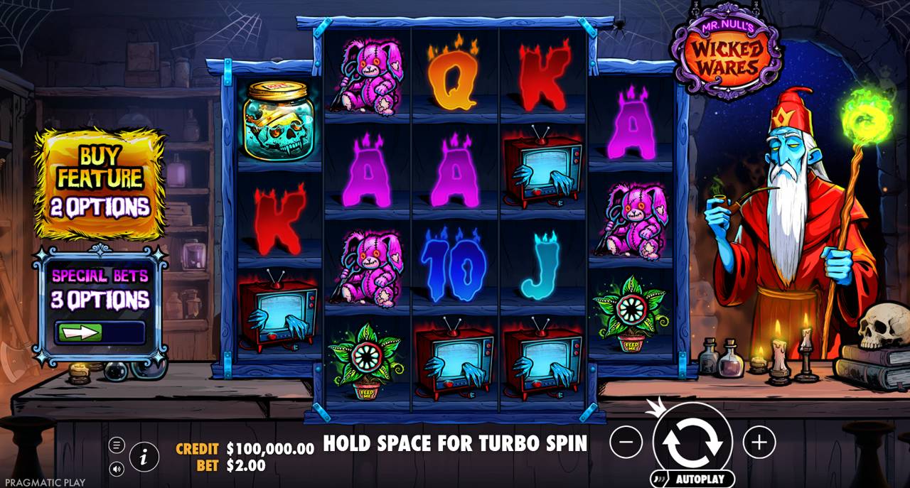 Mr Null’s Wicked Wares (Pragmatic Play) Image 2